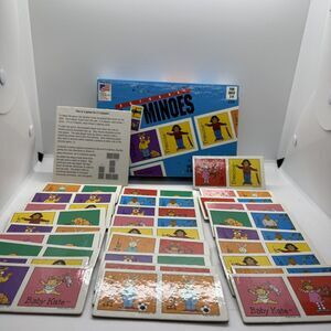 1998 Arthur Dominoes Matching Kids Game 28 Large Cardboard Dominoes